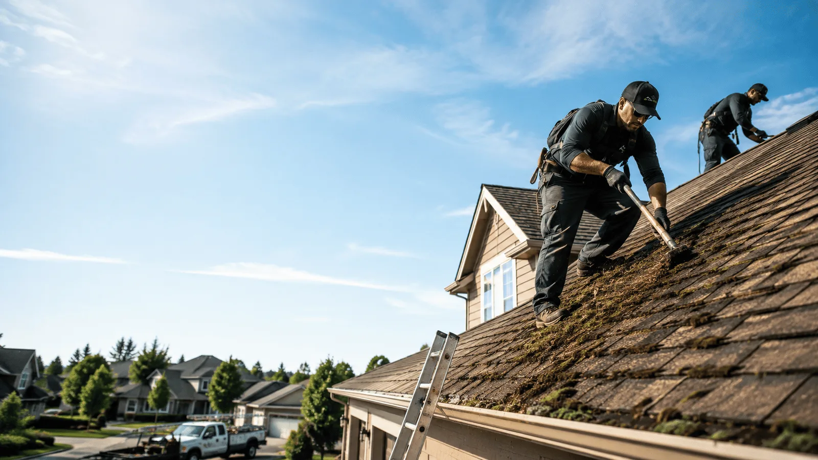 Roof Moss Removal in Kosse, TX near me